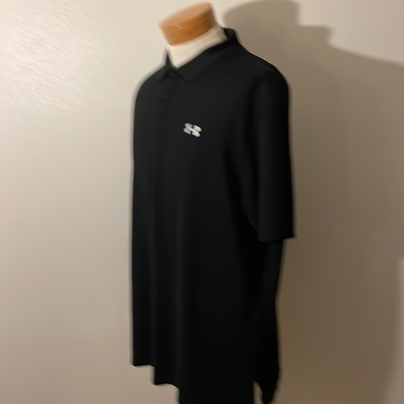 UNDER ARMOUR Men's Short Sleeve Loose Fit Heat Gear Polo Shirt size 2XL EUC - Picture 10 of 13